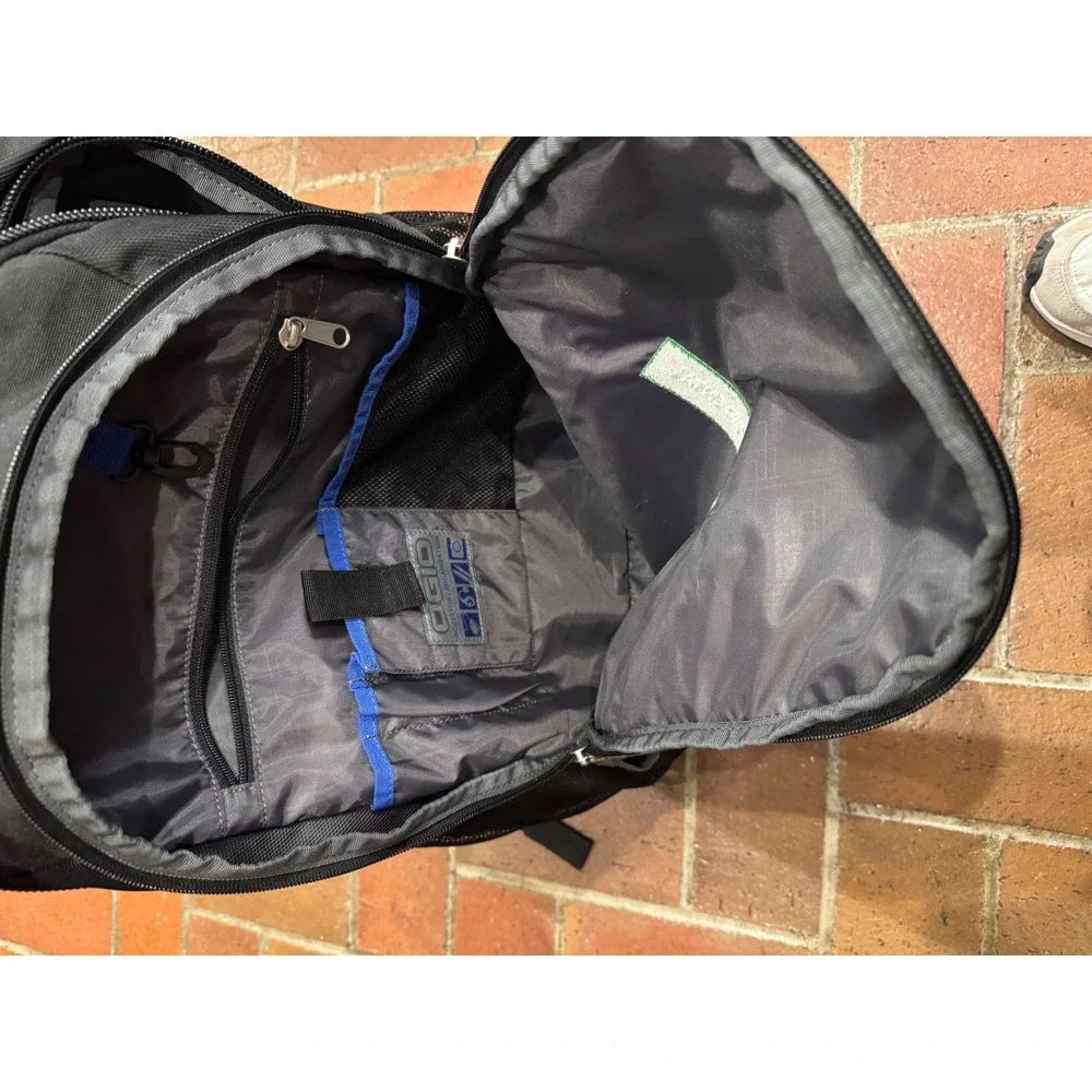 OGIO Black Backpack Laptop Bag Men's‎ Multiple Compartments